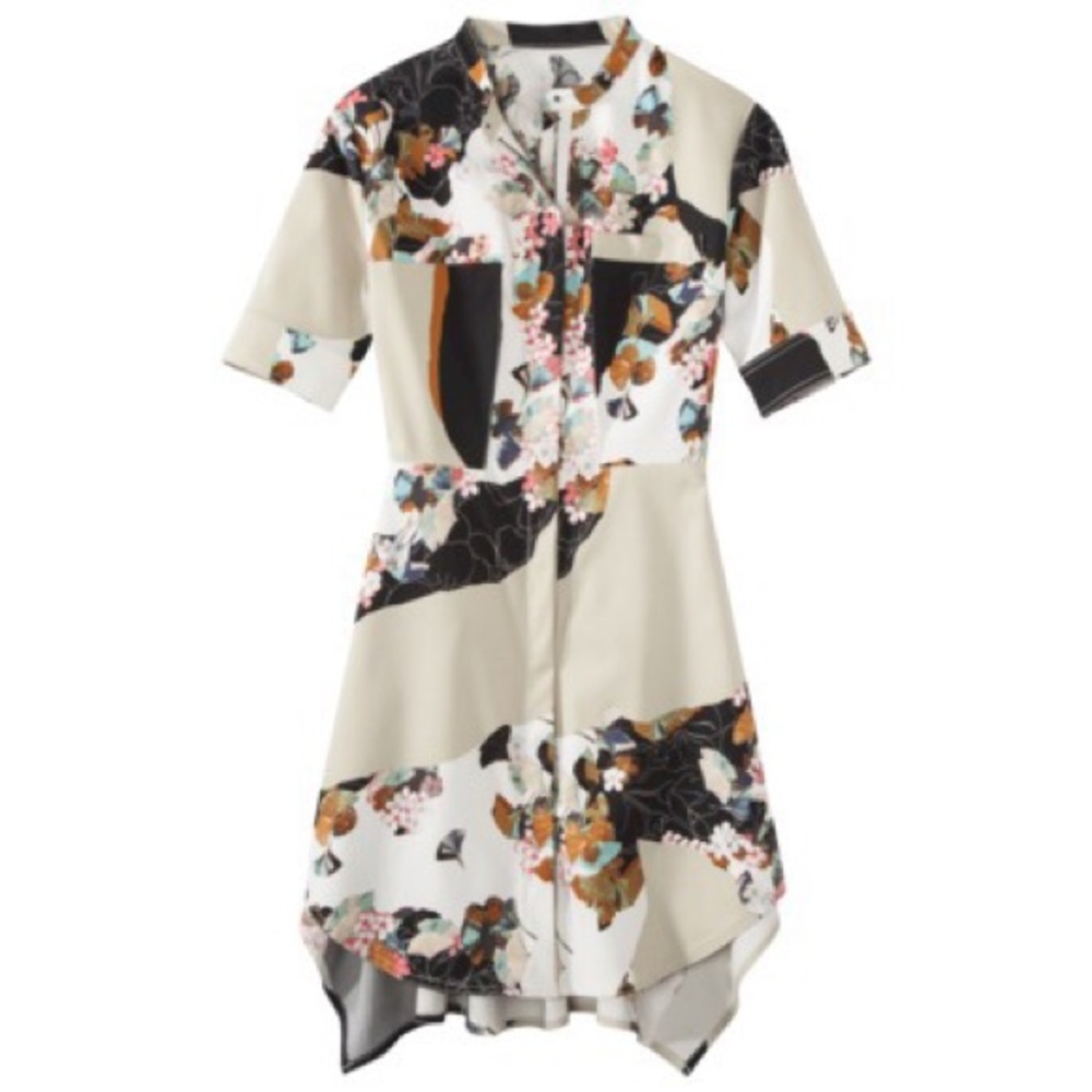 Philip Lam for Target floral high lo dress medium